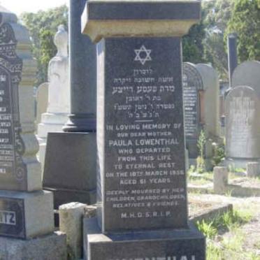 LOWENTHAL Paula -1956