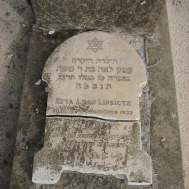 LIPSICTZ Etta Leah -1932