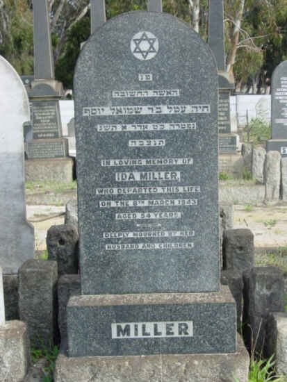 MILLER Ida -1943