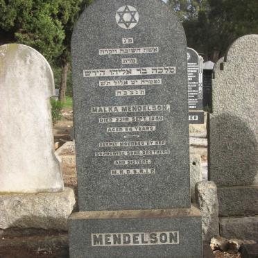 MENDELSON Malka -1940