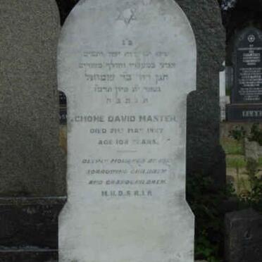 MASTER Chone David -1927