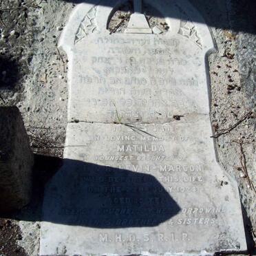 MARCON Matilda  -1928