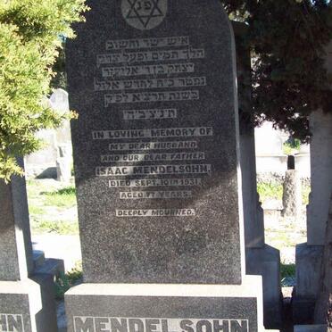 MENDELSOHN Isaac -1931 &amp; Annie -1943 