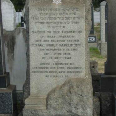 SAPELOWSKY Hyman Woolf -1930