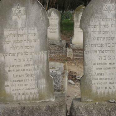 SHER Ansel Leib -1926 :: SHER Leah -19??