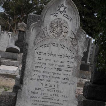 SCHAFFER David -1938