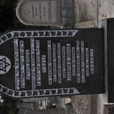 SHAER Joseph D. -1928