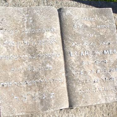 SHAMES Leah nee BAUM  -1928