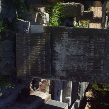 SILVA Frederick -1927 &amp; Kate Ethel Margaret -1963 