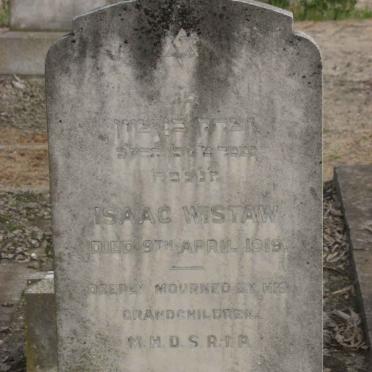 WISTAW Isaac -1919