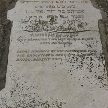 ZALKOFF Abraham -1917