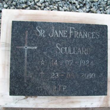 SCULLARD Jane Frances 1924-2000