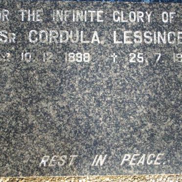 LESSINGER Cordula 1898-1970