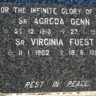 GENN Agreda 1918-1966 :: FEST Virginia 1902-1990