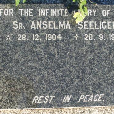 SEELIGER Anselma 1904-1994