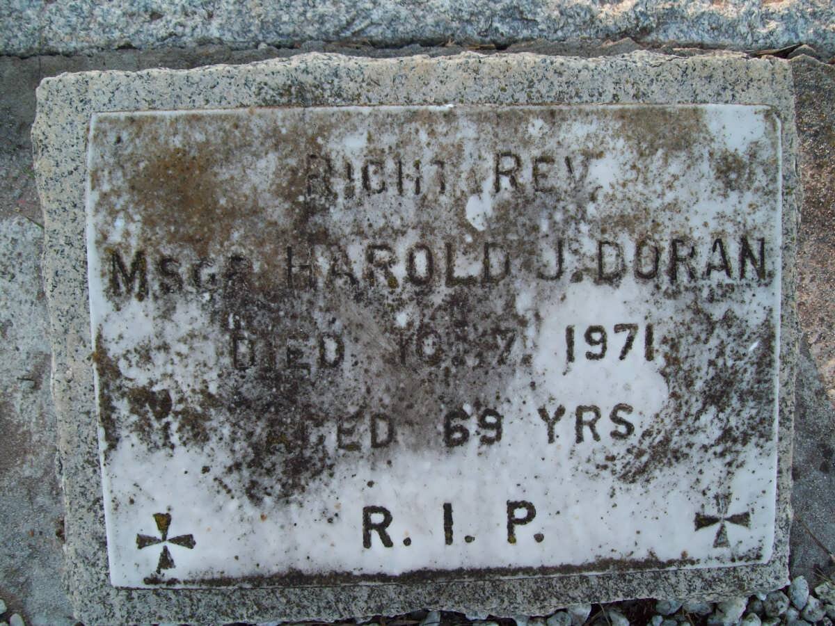 DORAN Harold J. -1971