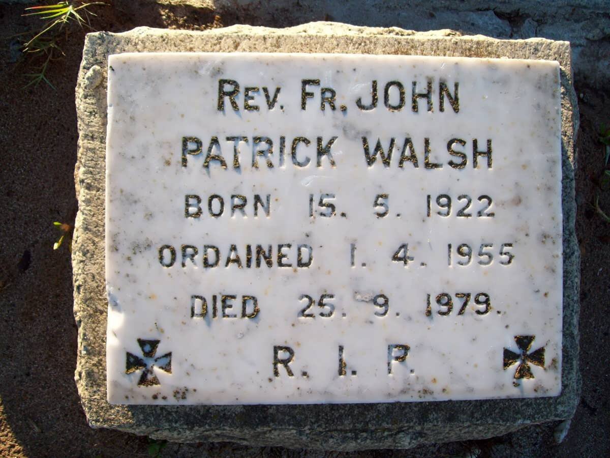 WALSH John Patrick 1922-1979
