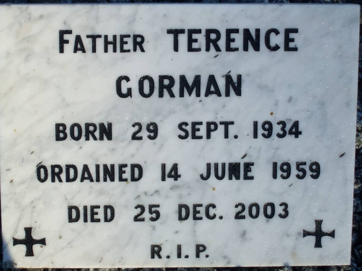 GORMAN Terence 1934-2003