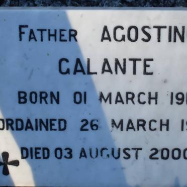 GALANTE Agostino 1918-2000