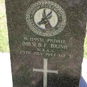BRINK B.F. -1944