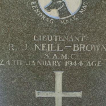 BROWN R.J., Neill −1944