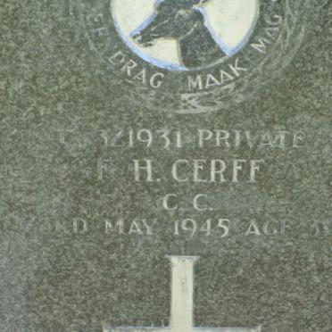 CERFF F.H. −1945