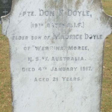 DOYLE Don F. −1917