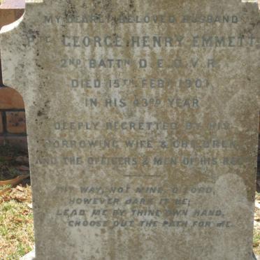 EMMETT George Henry -1901