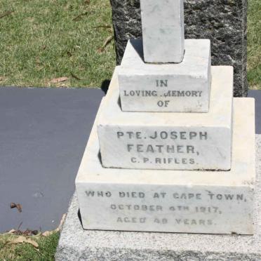 FEATHER Joseph -1917