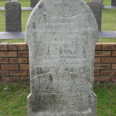 GREEN Walter William 1875-1901