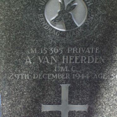 HEERDEN A., van −1944