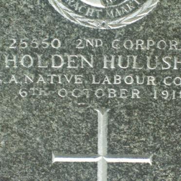 HULUSHE Holden −1918