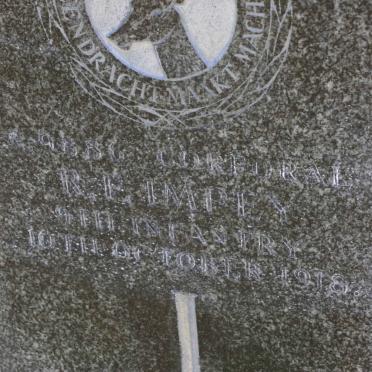 IMPEY R.F. -1918
