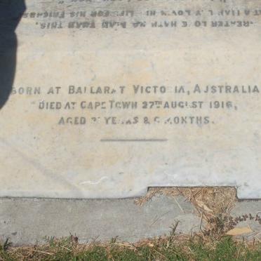 LLEWELLYN Eric Erskine −1916 