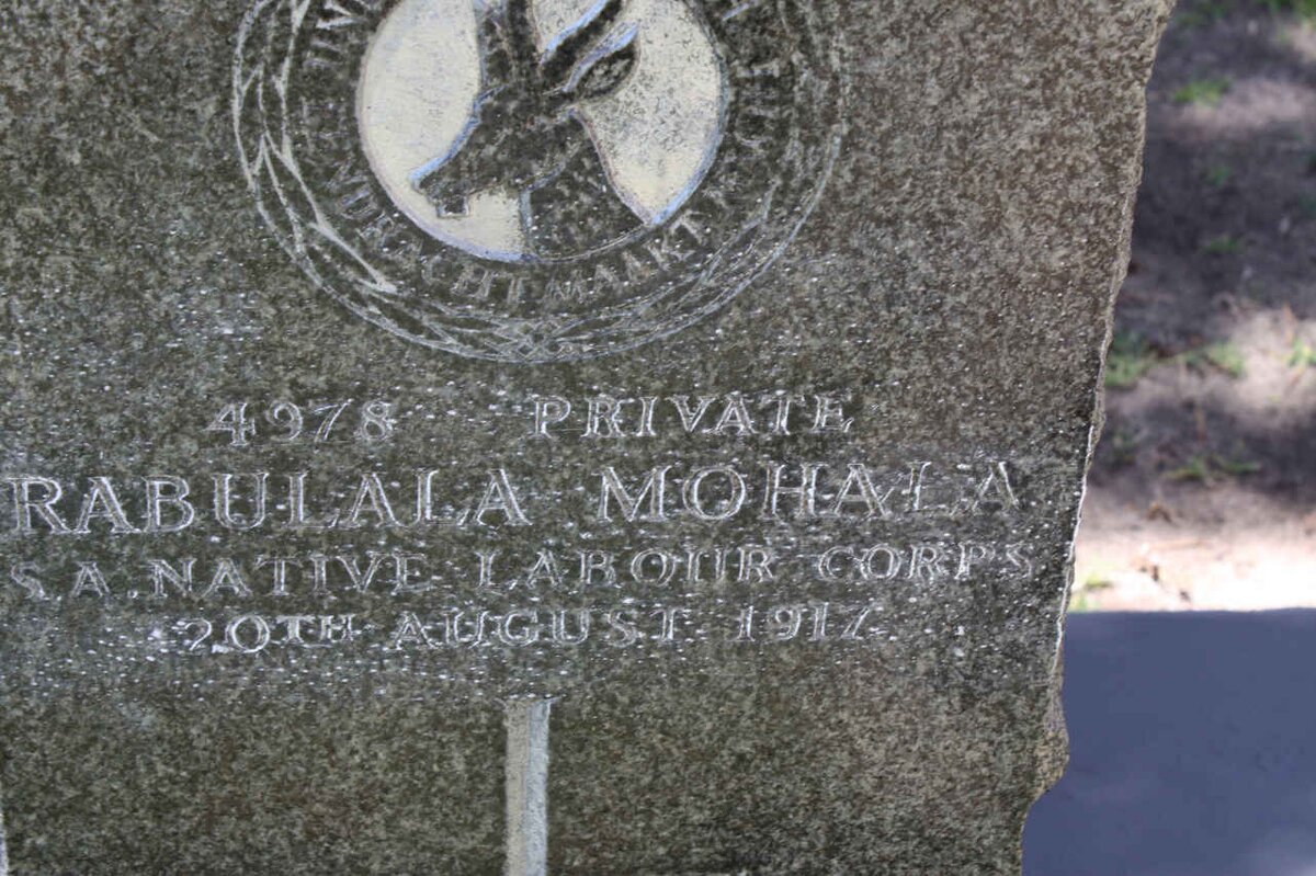 MOHALA Rabulala -1917