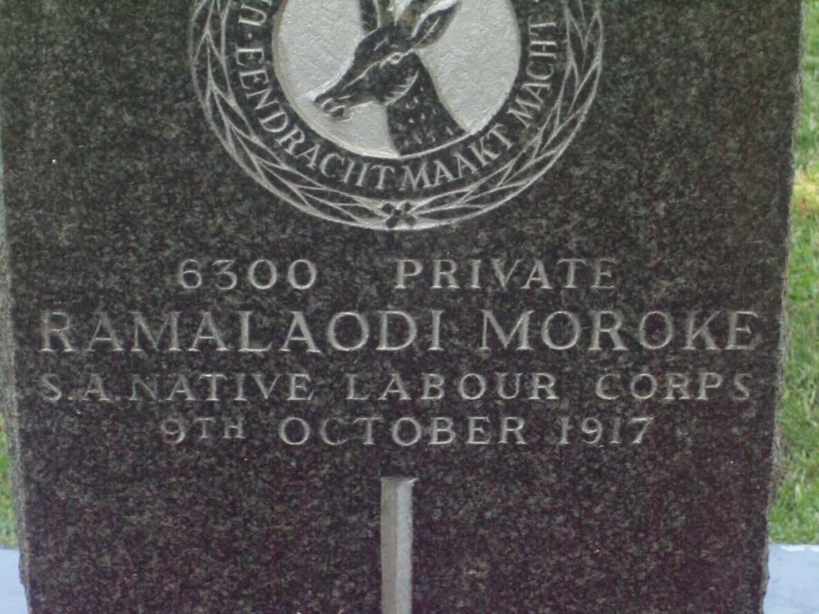 MOROKE Ramalaodi −1917
