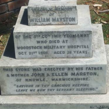 MARSTON William -1901