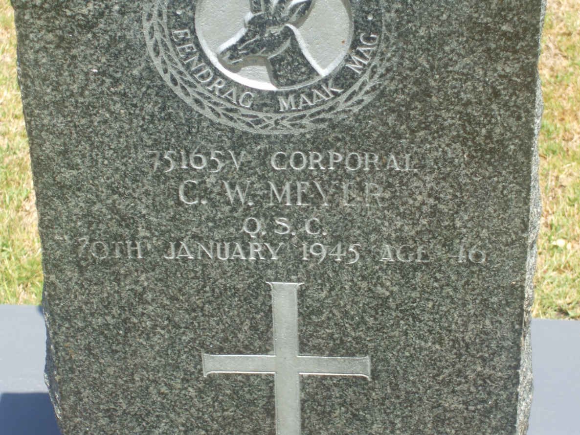MEYER C.W. -1945