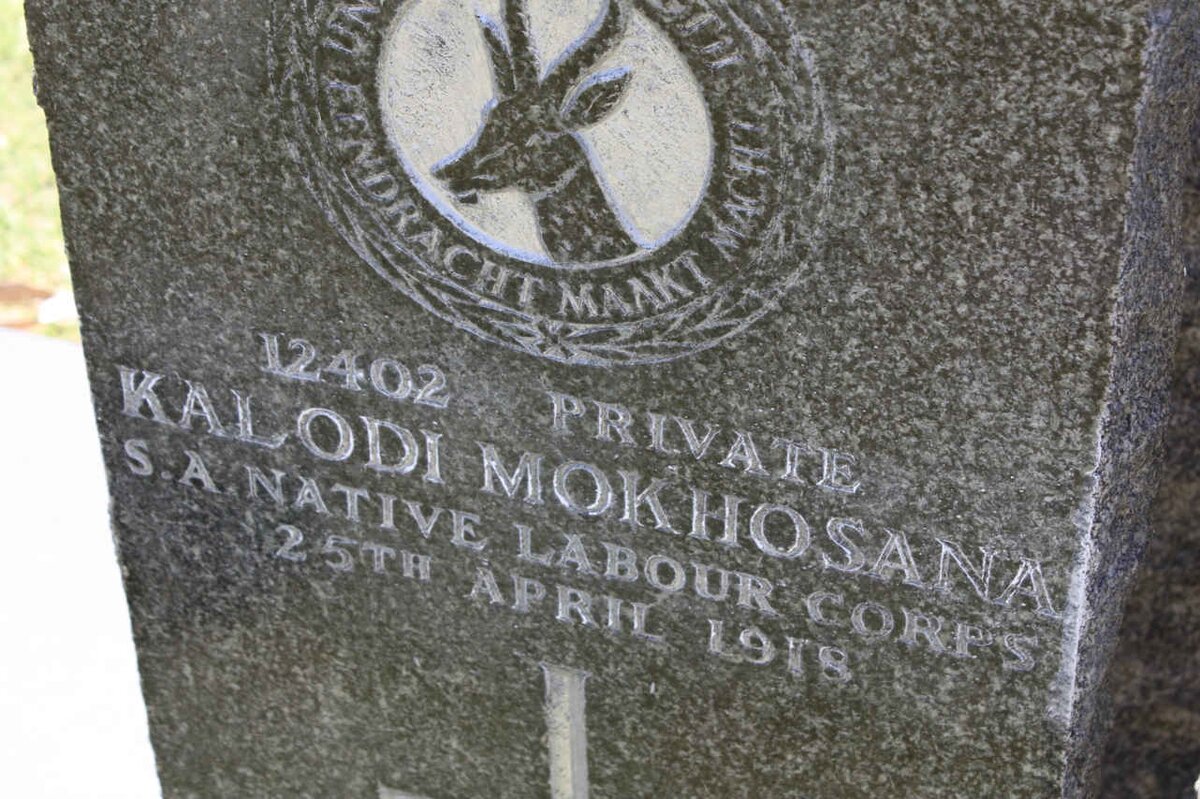 MOKHOSANA Kalodi -1918