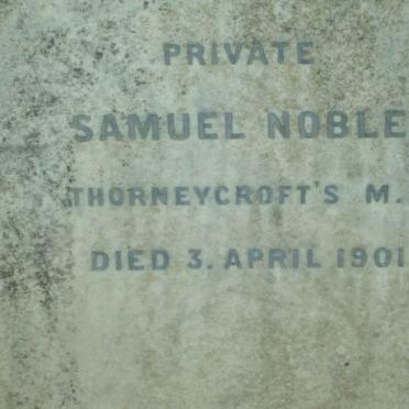 NOBLE Samuel -1901