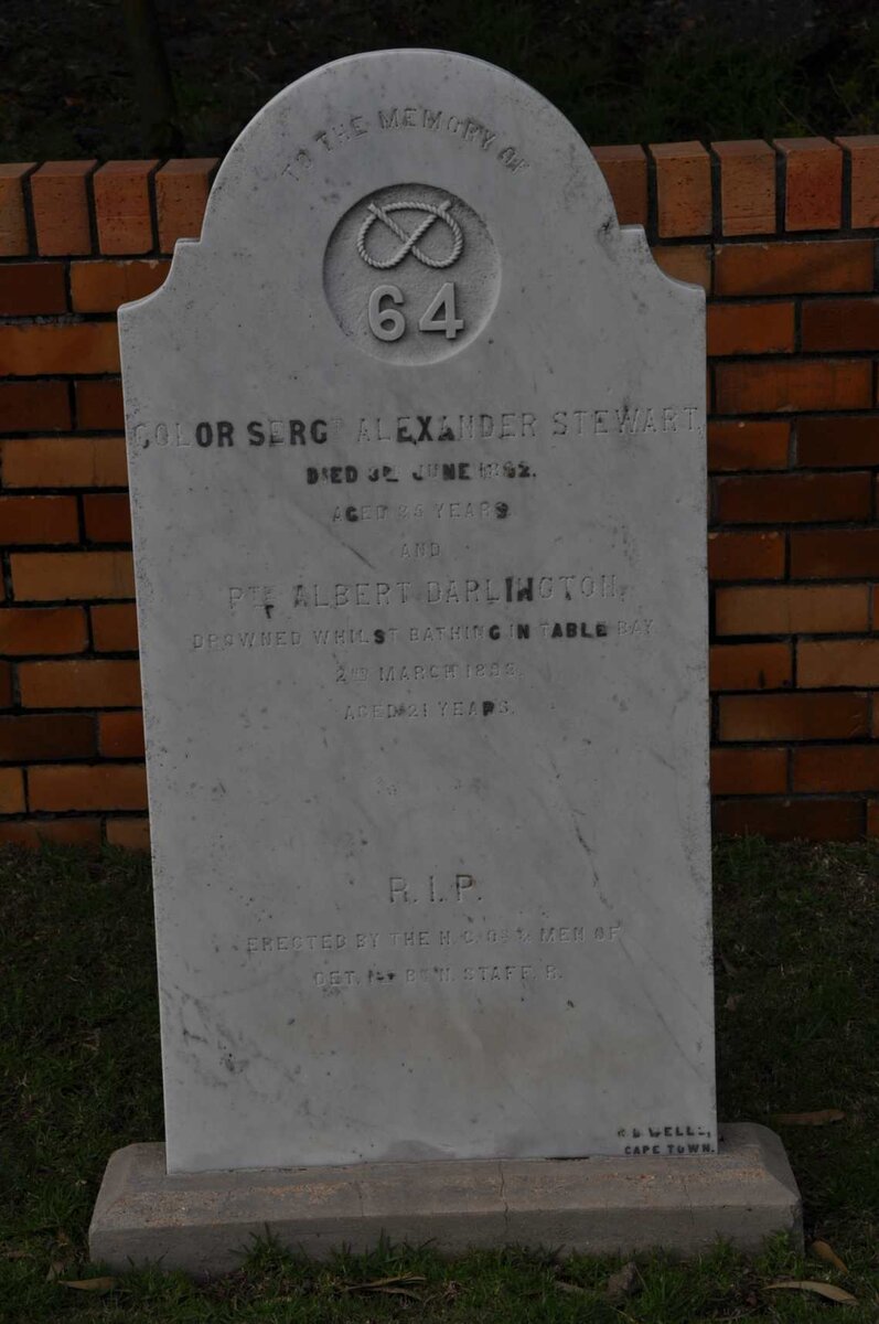 STEWART Alexander -1892 :: DARLINGTON Albert -1893