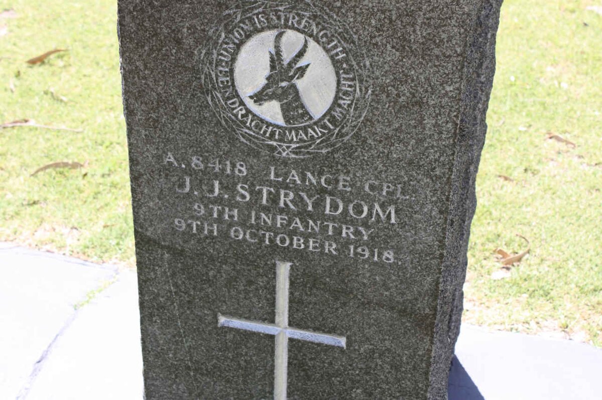 STRYDOM J.J. -1918