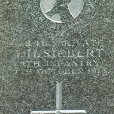SIEBERT J.H. −1918