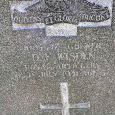 WISDEN D.F. -1941