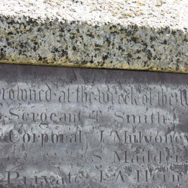 11. Monument to soldiers &amp; shipwrecked Waterloo 1842