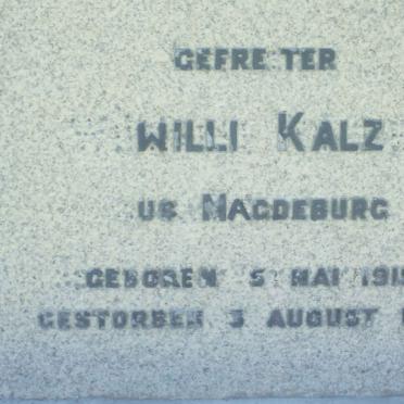 KALZ Willi 1919-1942