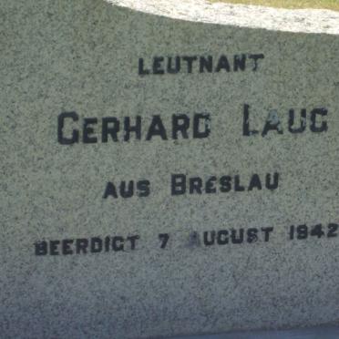 LAUG Gerhard −1942 