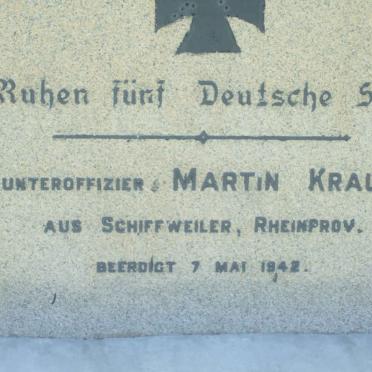 KRAUS Martin -1942