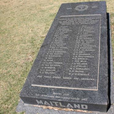 1. Republican Forces who were buried in Fort Knokke Cemetery 1900 &amp; re-interred in 1927