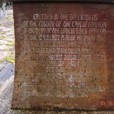 Maitland plague hospital_2